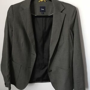EUC grey Gap blazer, size 6